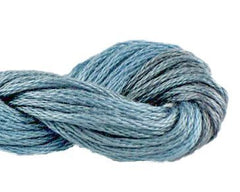 ThreadworX Overdyed Cotton Floss - 01020 Cloudy Skies