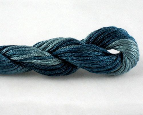 ThreadworX Overdyed Cotton Floss - 01052 Gone Blue