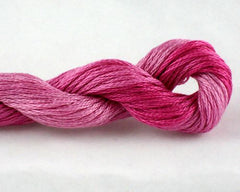 ThreadworX Overdyed Cotton Floss - 01100 Hot Pink