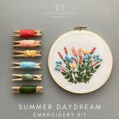 And Other Adventures Embroidery Co Summer Daydream Embroidery Kit