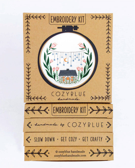Cozyblue Handmade Golden Slumbers Embroidery Kit