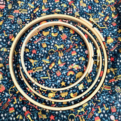 Stitchkits Crafts Toy Garden Wrapped Embroidery Hoop - 6"