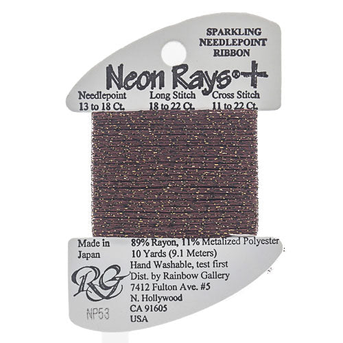 Rainbow Gallery Neon Rays Plus - 053 Dark Brown