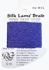 Rainbow Gallery Silk Lame Braid 18 - 164 Wisteria