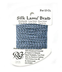 Rainbow Gallery Silk Lame Braid 13 - 125 Denim