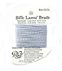 Rainbow Gallery Silk Lame Braid 13 - 134 Misty Lilac