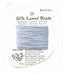 Rainbow Gallery Silk Lame Braid 13 - 134 Misty Lilac