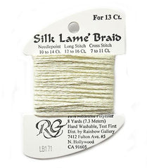 Rainbow Gallery Silk Lame Braid 13 - 171 Mellow Yellow