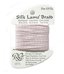 Rainbow Gallery Silk Lame Braid 13 - 179 Cotton Candy