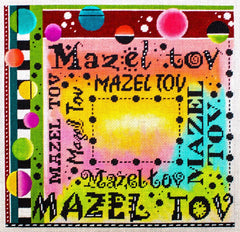 Mindy's Needlepoint Factory Mazel Tov Needlepoint Canvas