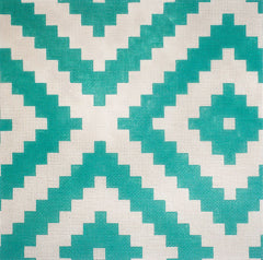 Cooper Oaks Design Diamonte Eucalyptus Needlepoint Canvas