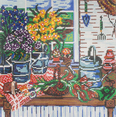 Cooper Oaks Design Spring CO Needlepoint Canvas