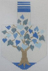 Needle Deeva Dreidel Tree Needlepoint Canvas
