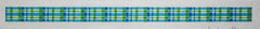 Kate Dickerson Needlepoint Collections Sunglass Strap Blue & Green Madras Needlepoint Canvas