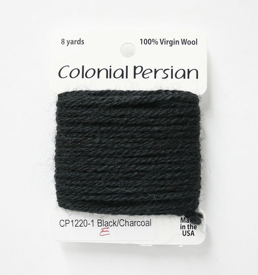 Colonial Needle Co Colonial Persian - 1220 Black/Charcoal