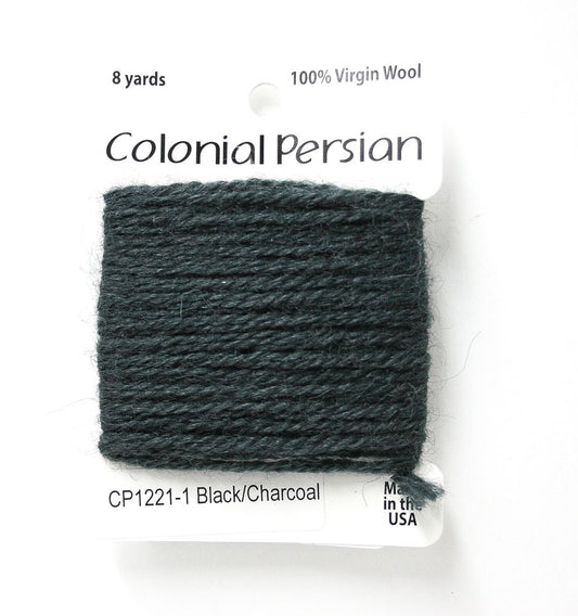 Colonial Needle Co Colonial Persian - 1221 Black/Charcoal