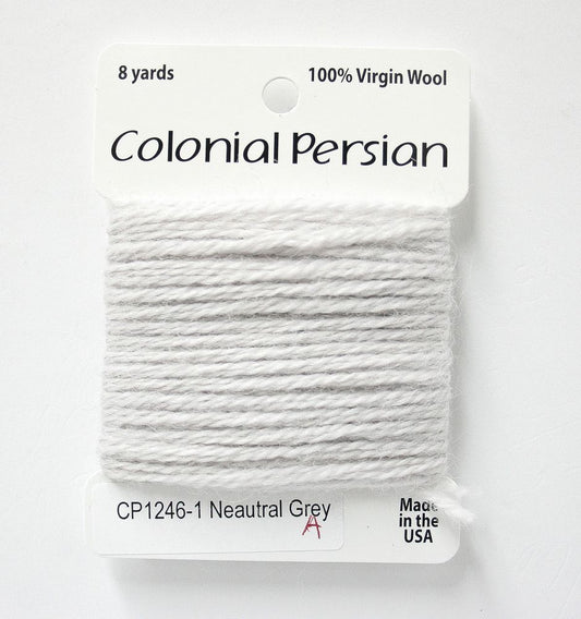 Colonial Needle Co Colonial Persian - 1246 Neutral Grey