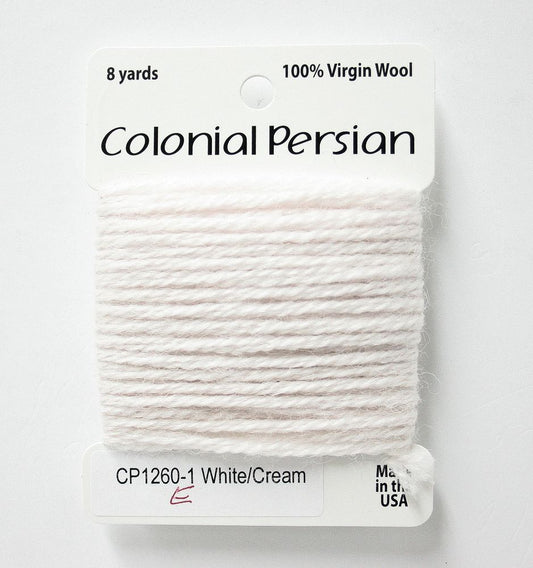 Colonial Needle Co Colonial Persian - 1260 White/Cream