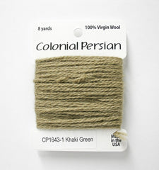 Colonial Needle Co Colonial Persian - 1643 Khaki Green