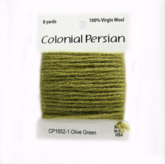 Colonial Needle Co Colonial Persian - 1652 Olive Green