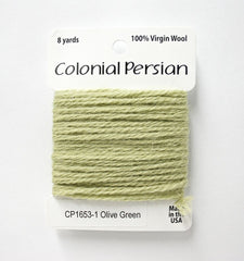 Colonial Needle Co Colonial Persian - 1653 Olive Green