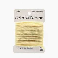 Colonial Needle Co Colonial Persian - 1714 Mustard