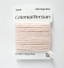 Colonial Needle Co Colonial Persian - 1935 Rusty Rose