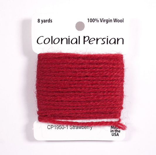 Colonial Needle Co Colonial Persian - 1950 Strawberry