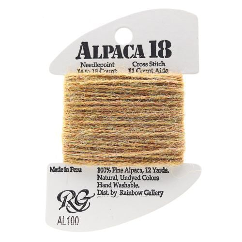 Rainbow Gallery Alpaca - 100 Oat Straw