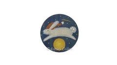 Ashley Dillon Moon Rabbit Needlepoint Canvas
