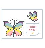 Kathy Schenkel Designs Butterfly Tooth Fairy Needlepoint Canvas