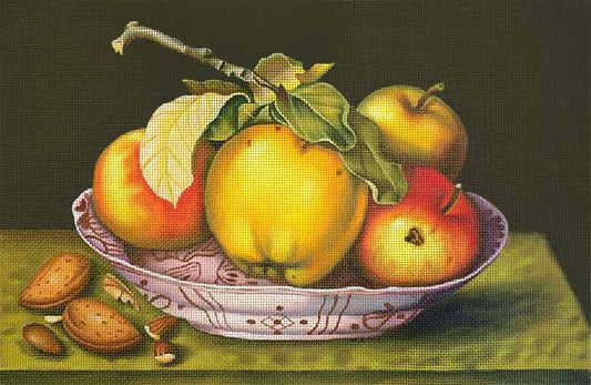 Melissa Shirley Designs Apples Needlepoint Canvas