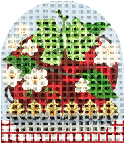 Melissa Shirley Designs Apple Pie Needlepoint Canvas
