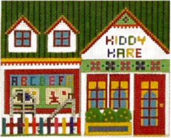 Melissa Shirley Designs Day Care Town 18m MS Needlepoint Canvas