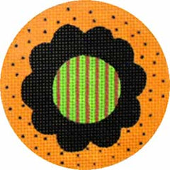 Melissa Shirley Designs Black Posey MS Needlepoint Canvas