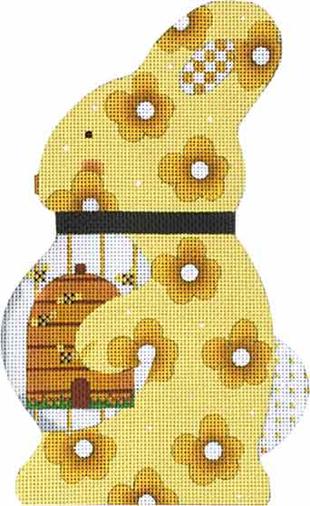 Melissa Shirley Designs Melissa Shirley Bee Bunny Needlepoint Canvas