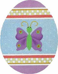 Melissa Shirley Designs Butterfly Egg MS Needlepoint Canvas
