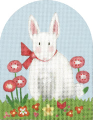 Melissa Shirley Designs Baby Bunny Needlepoint Canvas