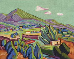 Melissa Shirley Designs Arroyo Hando Bridge Needlepoint Canvas