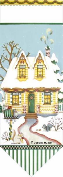 Melissa Shirley Designs Candlelight Cottage Banner MS Needlepoint Canvas