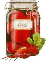 Melissa Shirley Designs Beets MS Needlepoint Canvas