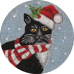 Melissa Shirley Designs Black Cat Needlepoint Canvas