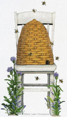 Melissa Shirley Designs Beehive Chair MS Needlepoint Canvas