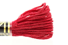DMC Embroidery Floss - 0498 Red Kiss