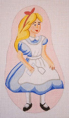 Silver Needle Alice in Wonderland Ornament Needlepoint Canvas