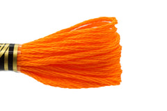 DMC Embroidery Floss - 0970 Neon Orange