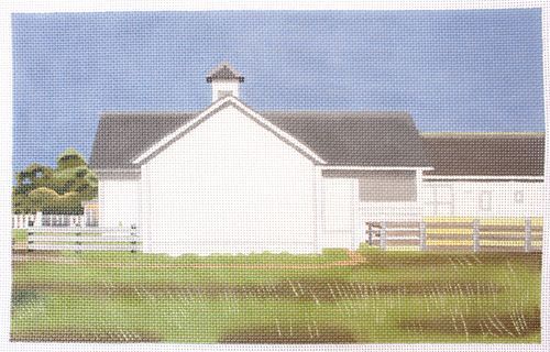 Melissa Shirley Designs Barn 1409A Needlepoint Canvas