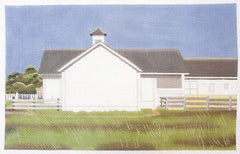 Melissa Shirley Designs Barn Needlepoint Canvas