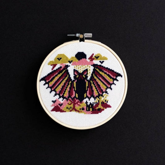 Innocent Bones The Vampire Bat Cross Stitch Kit