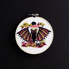 Innocent Bones The Vampire Bat Cross Stitch Kit